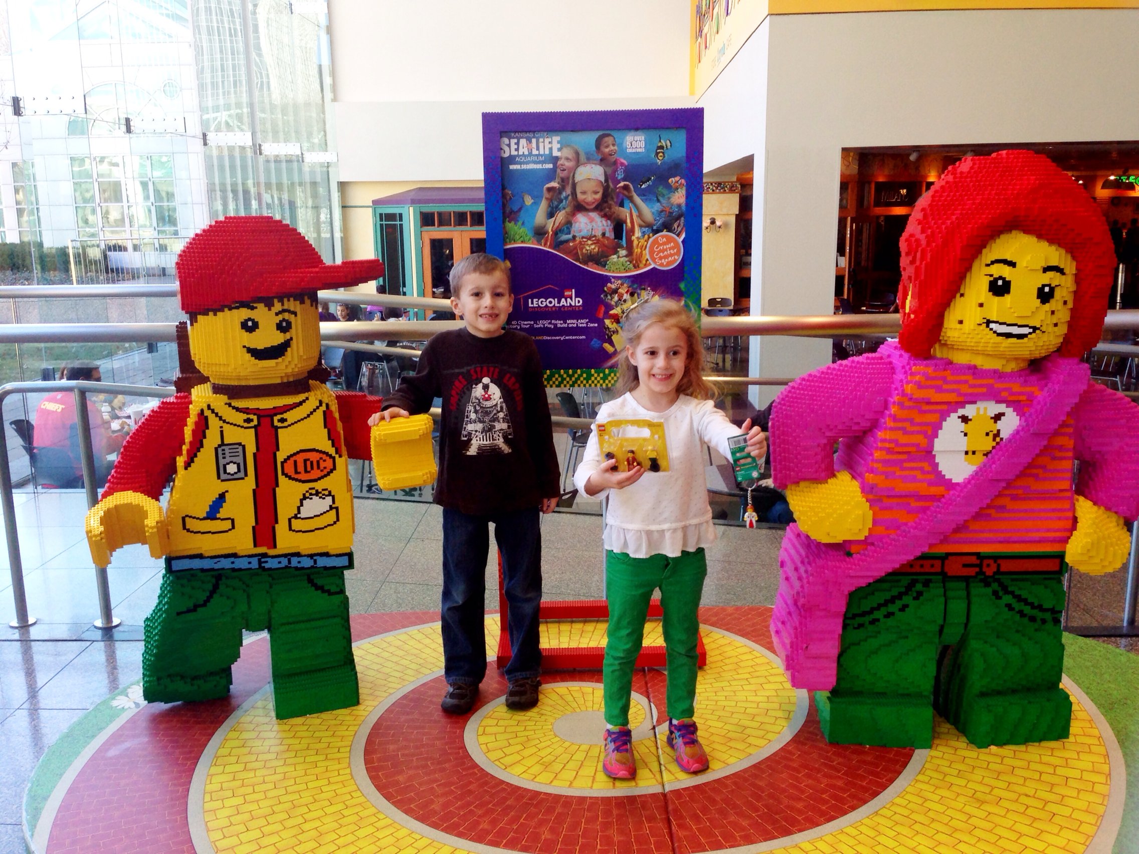 Crown Center - Arrowhead Stadium in LEGO at LEGOLAND Discovery