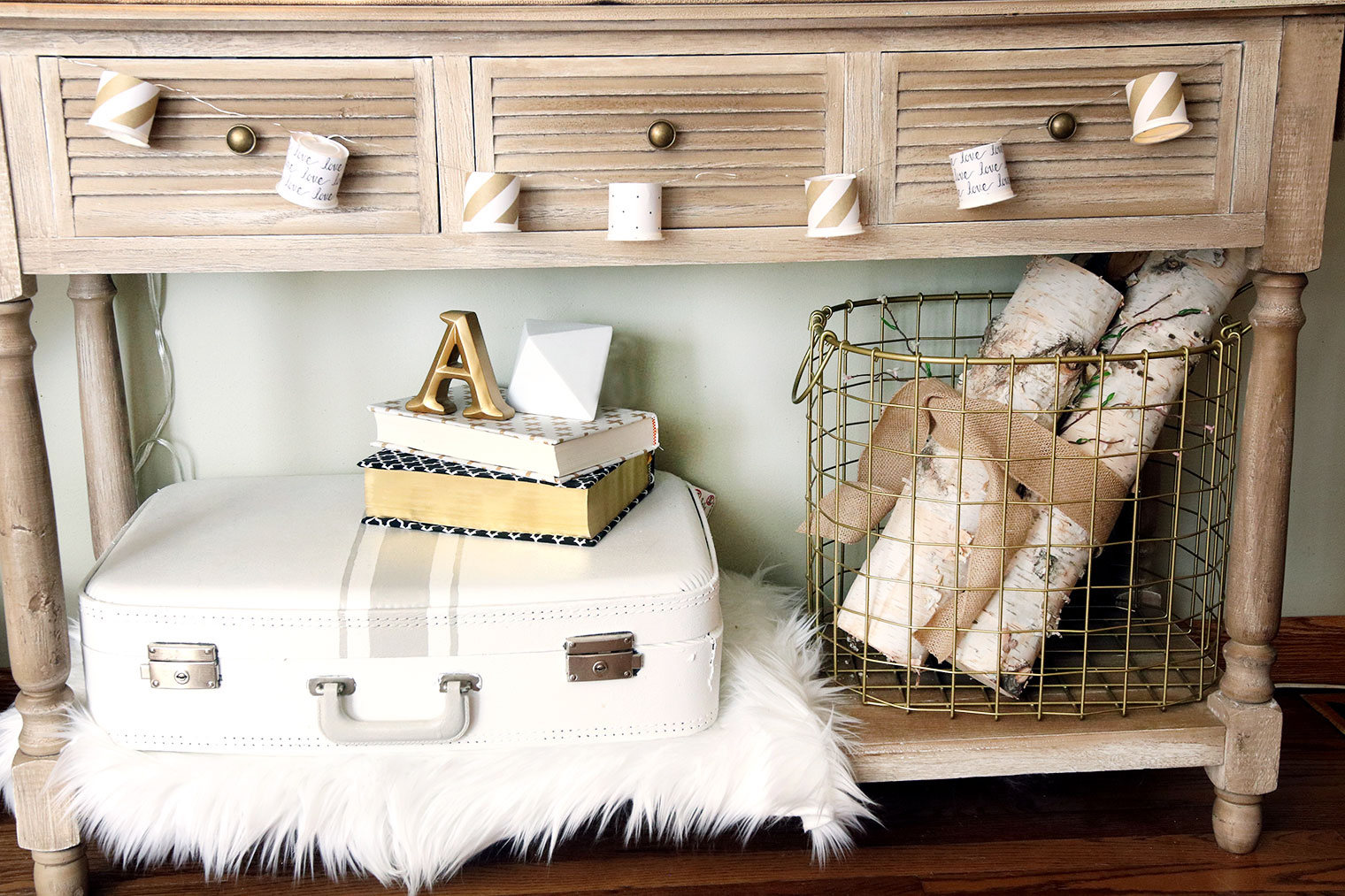 Hobby lobby store console table