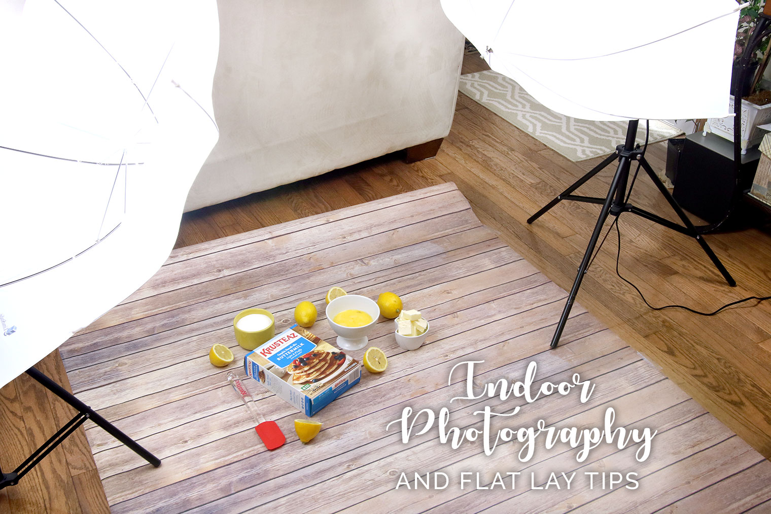 Indoor Photography & Flat Lay Tips {You Asked, I Answered Series