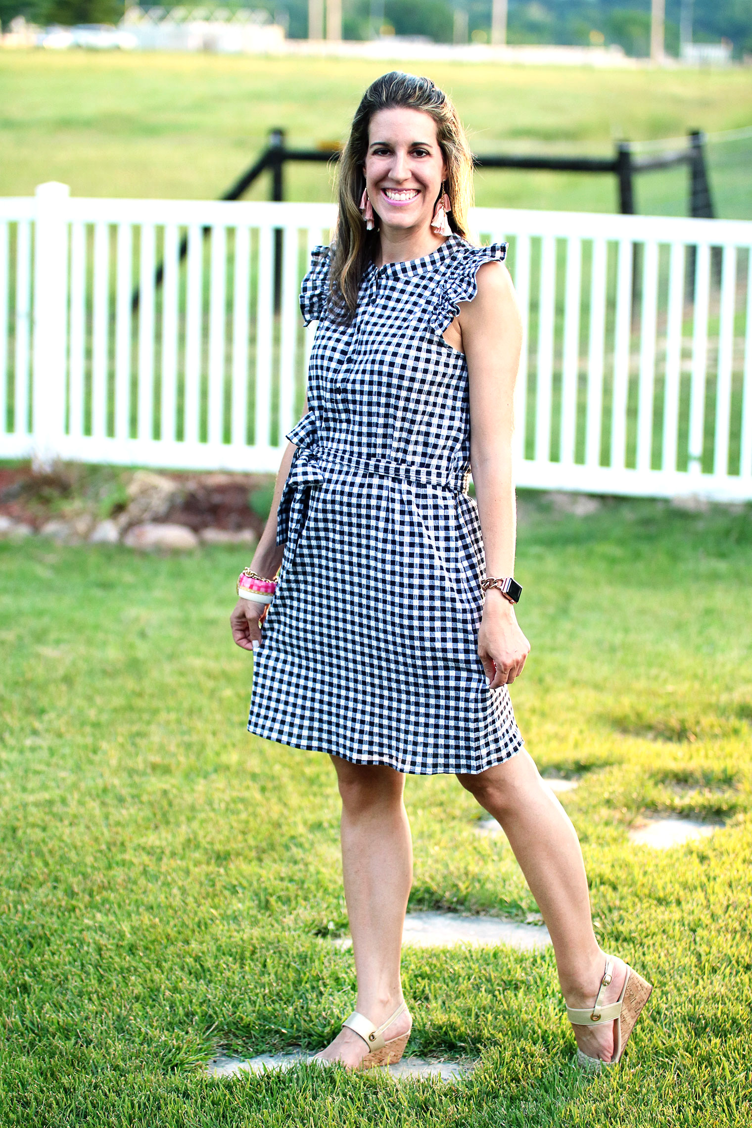 9 to 5 style - How to Wear Gingham to the Office - Savvy Southern Chic