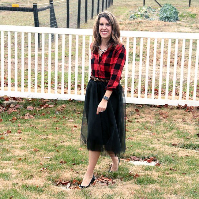 Thursday Fashion Files Link Up #91 - Plaid and Tulle, A Perfect Harmony ...