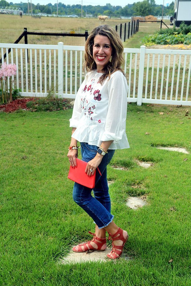 Thursday Fashion Files Link Up #124 - Fall Embroidered Top ...