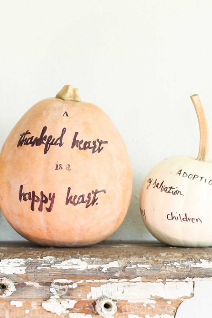 Holiday Craftacular Link Up: Thankful Pumpkins by The Dempster Logbook