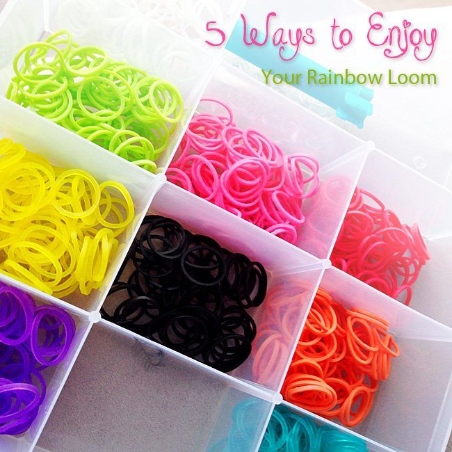 How to Organize Rubber Band Bracelets (Rainbow Looms) - My Frugal Adventures