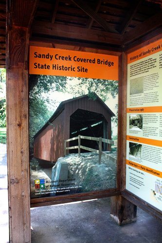 Sandy Creek Covered Bridge