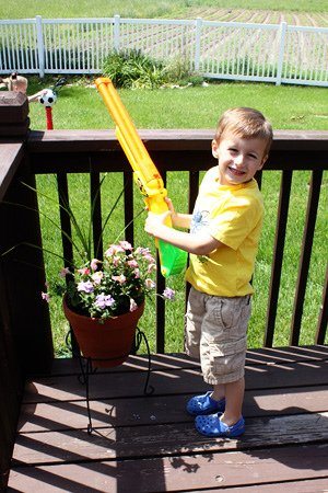 Day 7 of StayCation… Relaxing at Home. Enjoyed some Pink Lemonade. And… Potty Training Success!