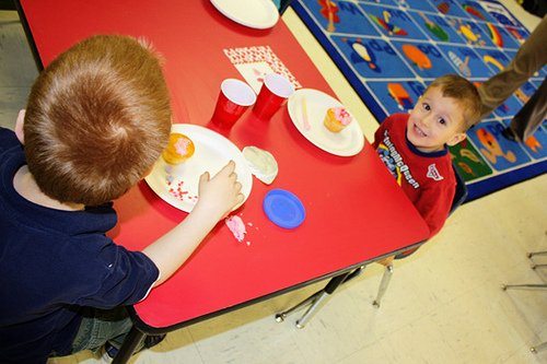 Nathan’s Valentine’s Party at School