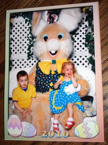 2010 Easter Bunny Picture (and, past pictures!)