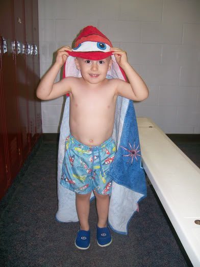 Nathan’s 2nd Swim Class at the Y