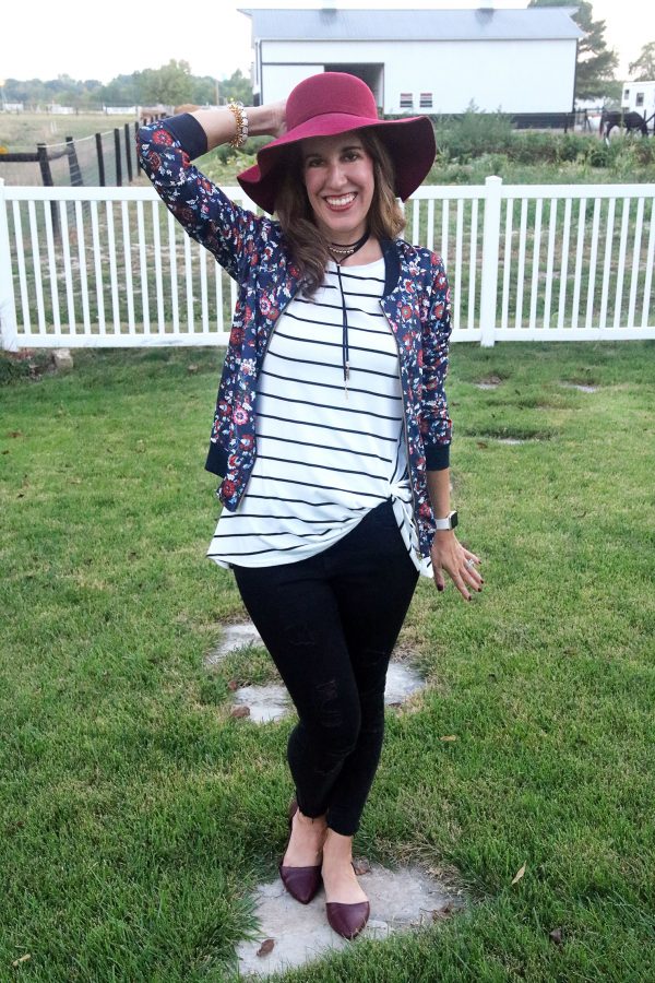 Thursday Fashion Files Link Up #130 - 3 Ways to Style a Floral Jacket ...