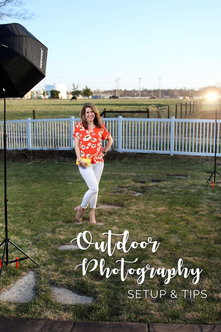Outdoor Photography Setup & Tips {You Asked, I Answered Series