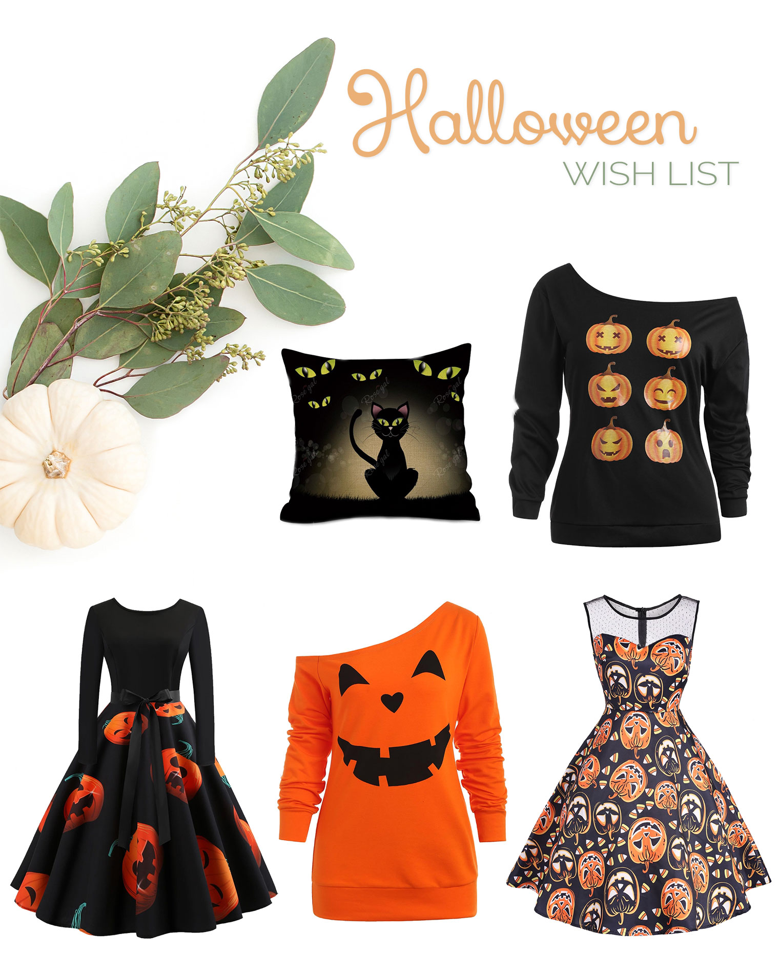 Thursday Fashion Files Link Up #184 – Halloween Sale & Wish List